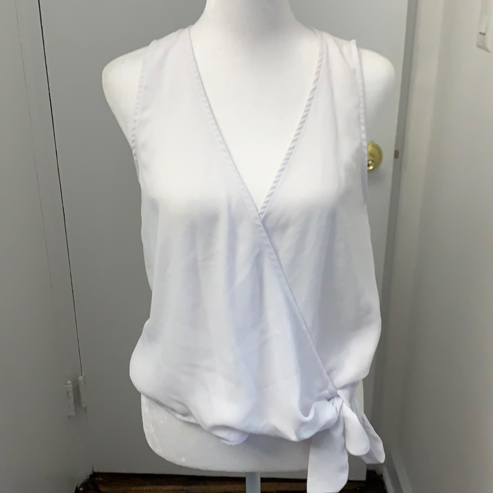 Aqua sheer blouse